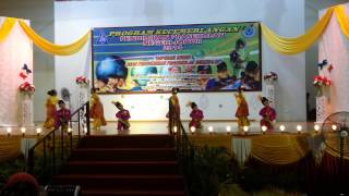 TARIAN ZAPIN TENGLU PRASEKOLAH SK SRI AMAR JB 2014