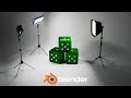 3 Point Lighting in Blender in 30 Seconds