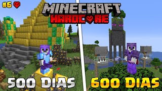 Sobreviví 600 días en Minecraft HARDCORE 1.19