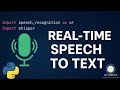 Whisper AI Tutorial: Real-Time Speech-to-Text in Python