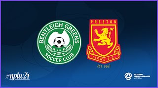 2024 NPLMVIC Round 17: Bentleigh Greens SC v Preston Lions FC