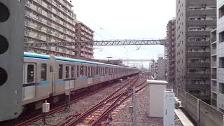 東京メトロ15000系15016F 快速中野行　東西線・葛西駅通過