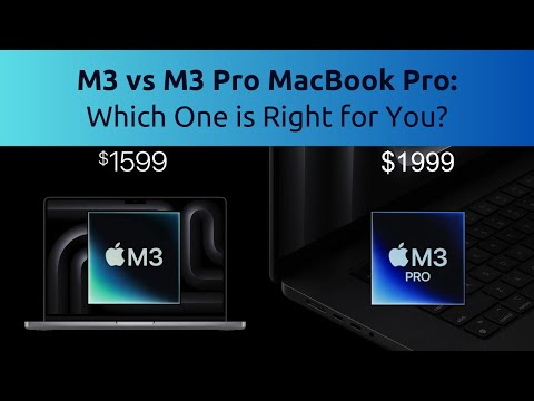 M3 vs M3 Pro MacBook Pro 14" – Worth 400 more?