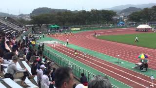 ジュニアオリンピック選考会 女子C 100m 決勝