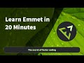 Learn Emmet In 20 Minutes | The Secret Of Faster HTML & CSS Workflow!