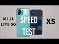 Xiaomi Mi 11 Lite 5G vs Iphone XS Speed Test