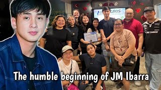 The humble beginning of JM Ibarra