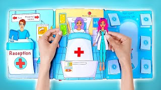 DIY Care Center for Paper Dolls || EASY & FUN Craft by Slick Slime Sam