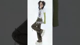 Early 2000s vs 2022 fashion 🌼 #shorts #short #trending #viral