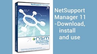 NetSupport Manager 11 - Download, install and use | tutorial video by TechyV