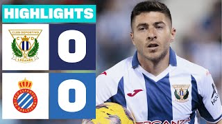 Highlights CD Leganés vs RCD Espanyol (0-0)