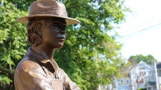 The Hatters' Monument in Danbury, CT Is Unveiled