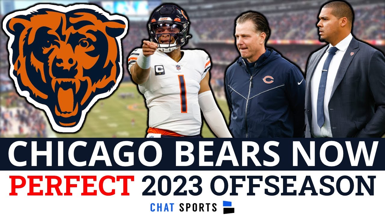 PERFECT Chicago Bears 2023 NFL Offseason: BUILD Around Justin Fields ...