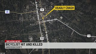 Bicyclist killed during crash in Anderson Co.
