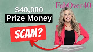 Is Fab Over 40 Contest Legit or Scam?