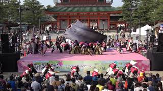 京炎そでふれ！ 志舞踊　2019京都さくらよさこい4/6(土)　神宮道会場