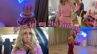 21st Birthday Vlog (Prep, GRWM \u0026 Party)