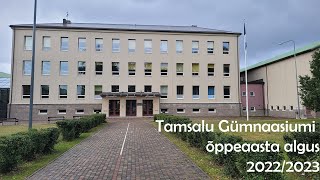 Tamsalu Gümnaasiumi õppeaasta algus