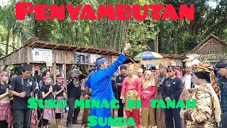 Penyambutan suku minang/Padang/ Sumatra barat di tanah sunda