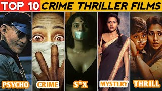 Top 10 Best South Indian Crime Thriller Movies In Hindi Dubbed || WORTH WATCH