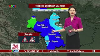 Dự báo thời tiết 18h45 - 05/05/2024 | Hà Nội đêm nay mưa giông | VTVWDB