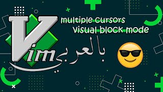 Vim Tip : multiple cursors (visual block mode)
