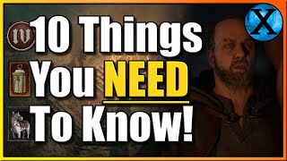Top 10 Diablo 4 Tips Tricks Mistakes To Avoid