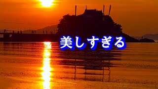 津嶋神社夏季例大祭 2024　5の4　あまりにも美しすぎる夕暮れの光景！　香川県三豊市三野町　2024年8月5日