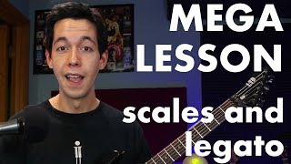 How to combine Scales and Legato for MAXIMUM SHRED [MEGA Guitar Lesson]