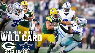 Green Bay Packers vs. Dallas Cowboys Game Highlights | NFL 2023 Super Wild Card
