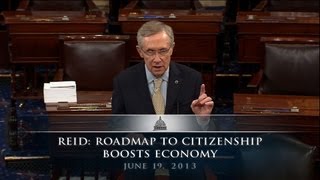 Reid: Roadmap to Citizenship Boosts Economy