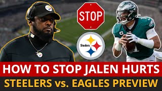 MAJOR Pittsburgh Steelers Injury News & How To Stop Jalen Hurts | Steelers vs. Eagles Week 8 Preview