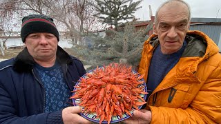 ИДЕАЛЬНОЕ БЛЮДО В КАЗАНЕ‼️Раки в сметане рецепт🦞раки к пиву🌲новогоднее блюдо