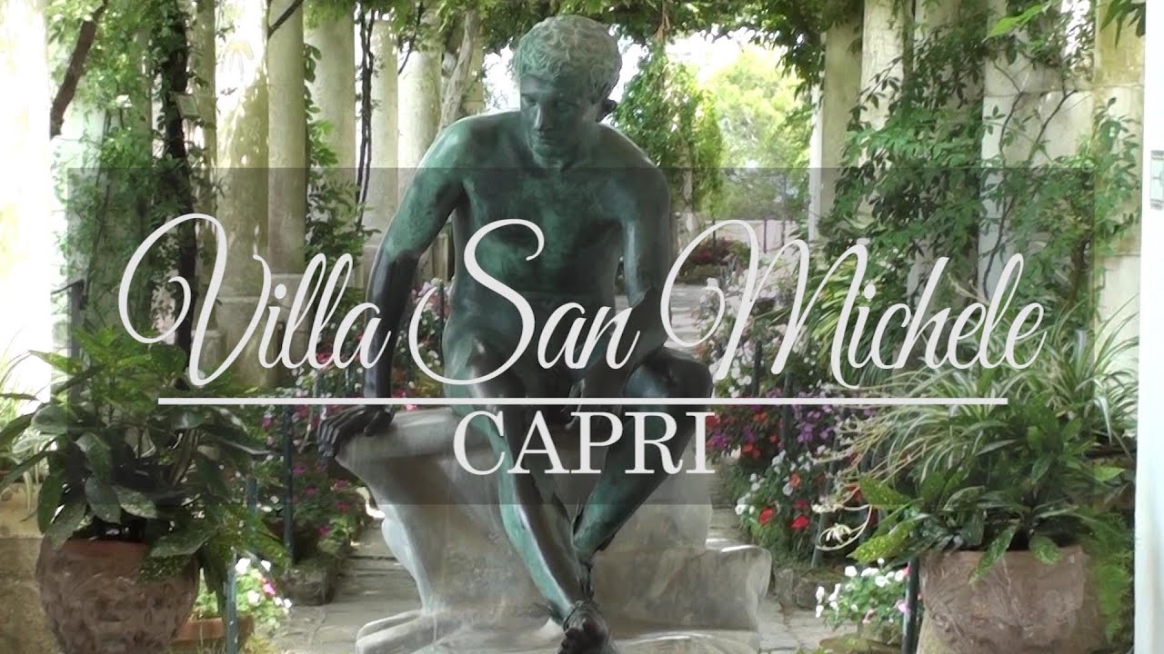 Villa San Michele, Capri, Italy - Tour Of Axel Munthe House Museum And ...