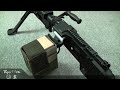 echo1 metal m240b medium machine gun aeg rapid firing hd