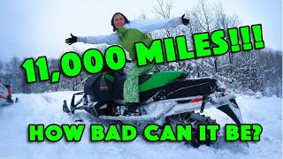 I bought a Snowmobile with 11,000 Miles!!!