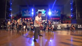 Popping Semifinal-2 Jun vs Han | 20130810 B.O.T.Y. Taiwan