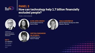 How can technology help 1.7 billion financially excluded people?