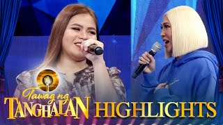 Vice tries to encourage daily contender Shiela | Tawag Ng Tanghalan