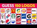 Guess the Logo in 3 Seconds | 150 Famous Food & Drink Edition 🍕🥤 Logo Quiz 2024