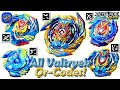 All VALTRYEK QR-Codes | Qr-Коды Всех VALTRYEK - Beyblade Burst Surge