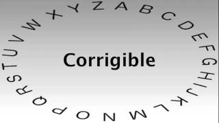 SAT Vocabulary Words and Definitions — Corrigible