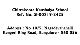 Chitrakoota Kaushalya School's Inspection for CBSE Affiliation. Dated 03-01-2024.