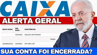 COMUNICADO GERAL DA CAIXA ECONÔMICA PARA IDOSOS COM CONTA CORRENTE QUE PODEM ESTAR EM RISCO