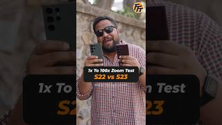 Samsung Galaxy S23 Ultra vs Galaxy S22 Ultra 100x Zoom Test - எது சிறந்தது? #shorts