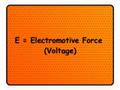 Ohm's Law Part 1: Units and Quantities