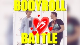 BODYROLL BATTLE?! JuNCurryAhn VS JRE [KCON MEXICO 2017]