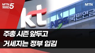 [국민연금 '관치논란']① 주총 시즌 앞두고 거세지는 정부 입김 / 머니투데이방송 (뉴스)