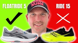 RUNNING SHOES 2023: Reebok Floatride 5 vs Saucony Ride 16