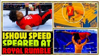 IShowSpeed gets ANNIHILATED and INJURED in the Royal Rumble| Hit Cristiano Ronaldo's celebration